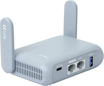 Wifi 6 router GL.iNet GL-MT3000 Small Portable Wifi 6 Router