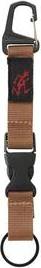 Keychain Webbing - Marron