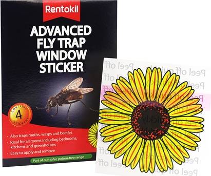 Advanced Fly Trap Window Sticker