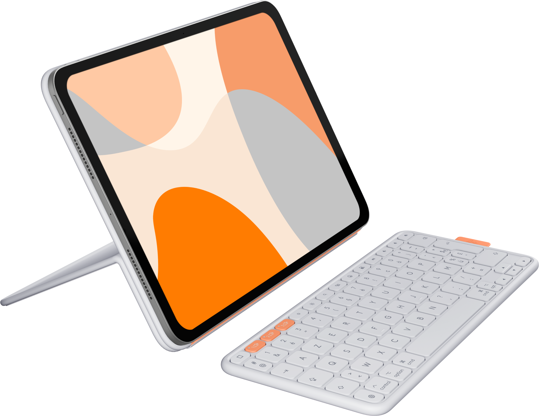 Logitech Tablet Toetsenbord Grijs