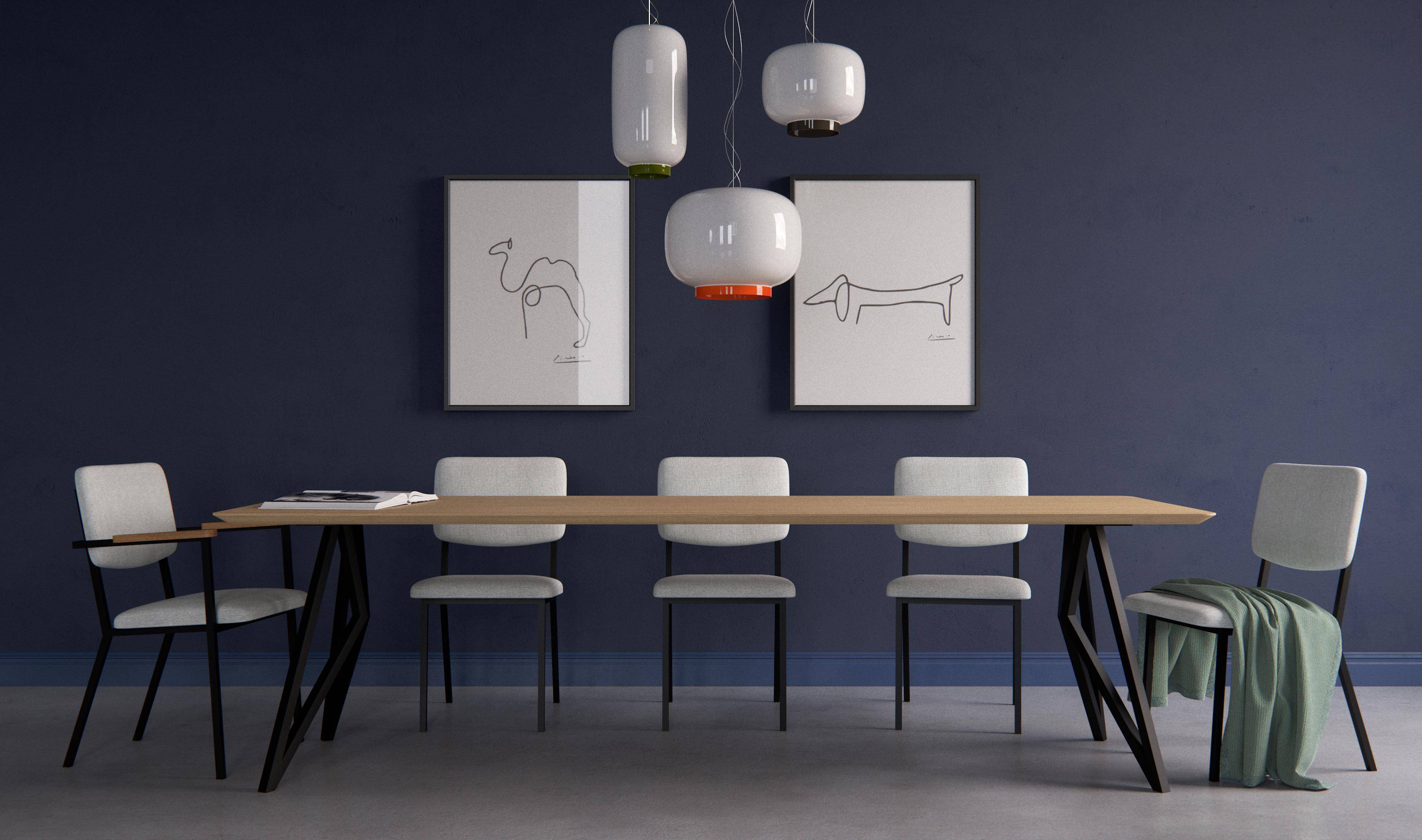 Foscarini Chouchin 2 LED Reverse Hvid Sort Pendel