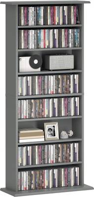 Homcom CD Storage Unit Blu-ray Shelf