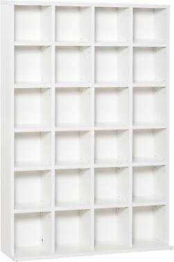 Homcom DVD CD Media Storage Rack 89 x 130.5 cm
