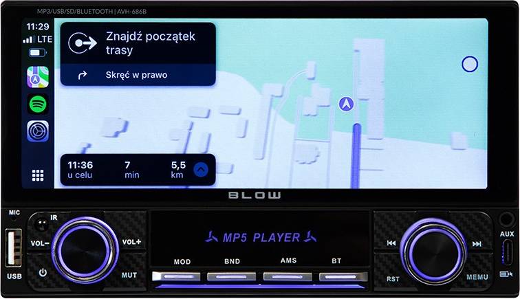 Autoradio AVH-686B RDS MP3