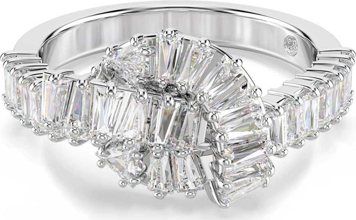 Swarovski Matrix Ring Rostfritt Stål - Silver