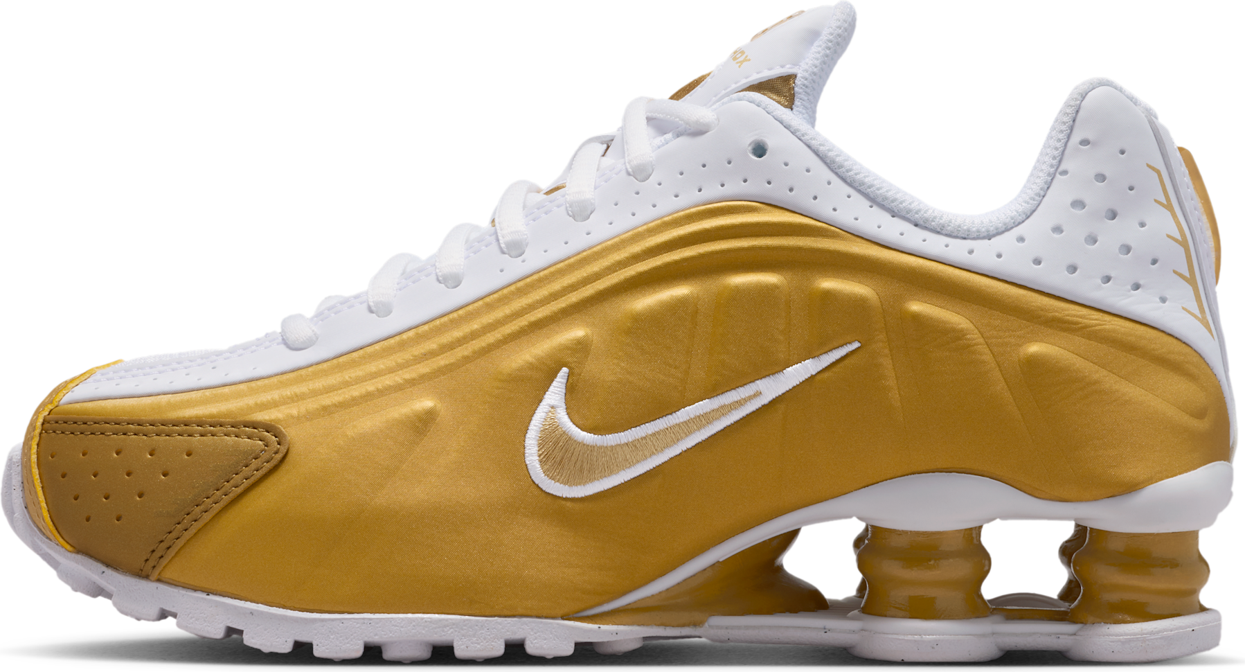 Nike shox r4 Nike Scarpa Shox R4 - Marrone