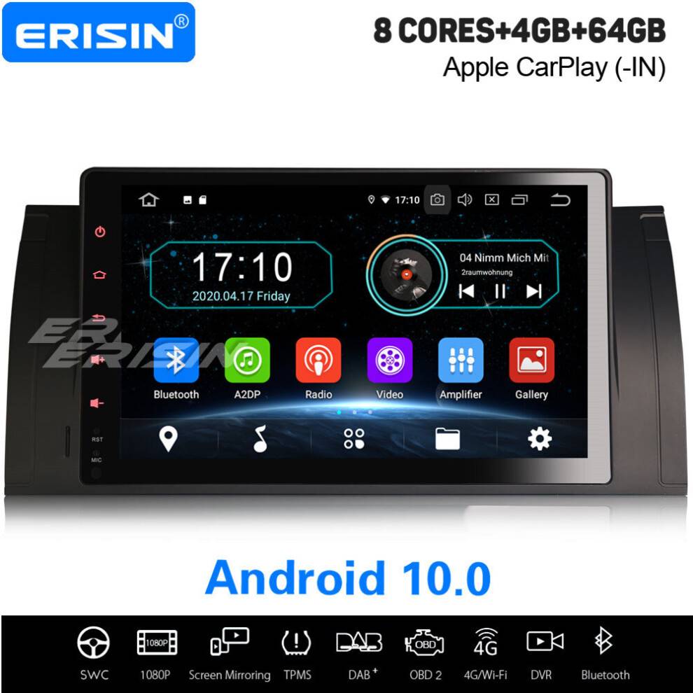9 Inch 8-Core Android 10.0 Car Stereo