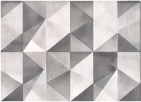 Warren Reed Dove Grey Geometric Pattern One Size Chopping Board