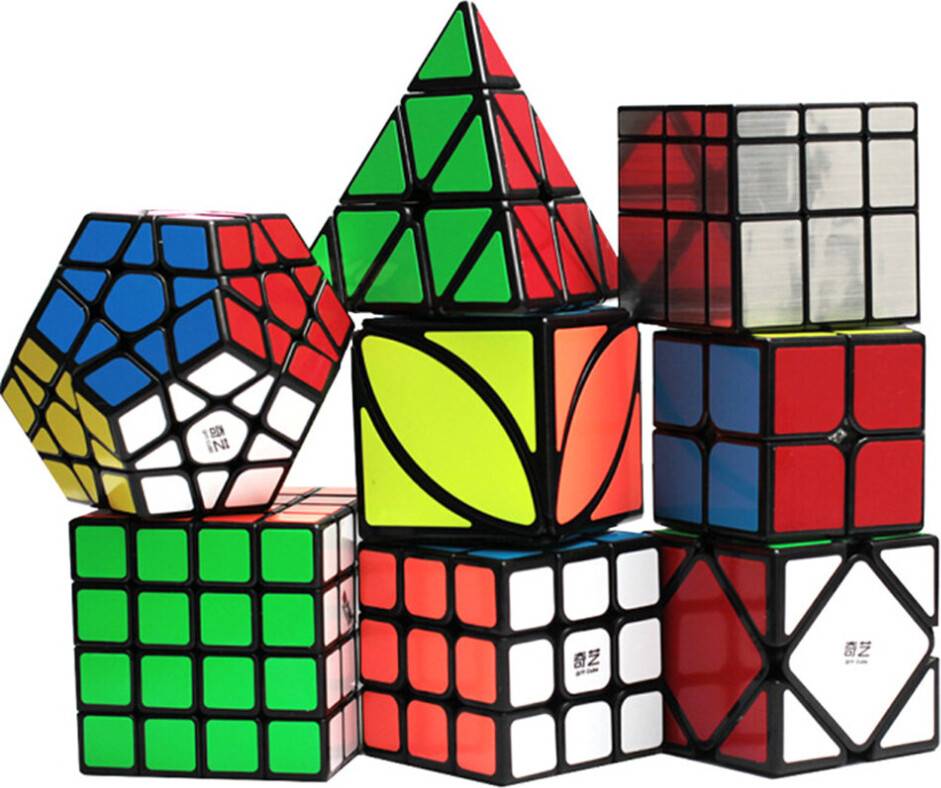 QIYI 8pcs Magic Cube Bundle Set