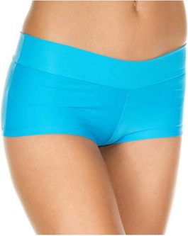 Strecth Booty Shorts - Turquoise