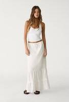 Stradivarius Top Med Racerhals