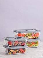 Fresh Storage Set Of 2 Containers 0.63L