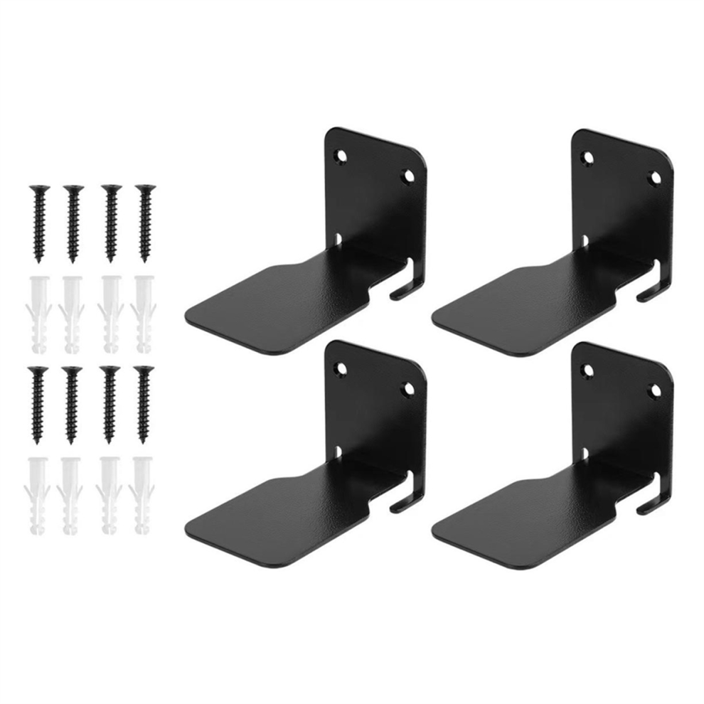 4PCS Invisible Floating Bookshelf Organizer