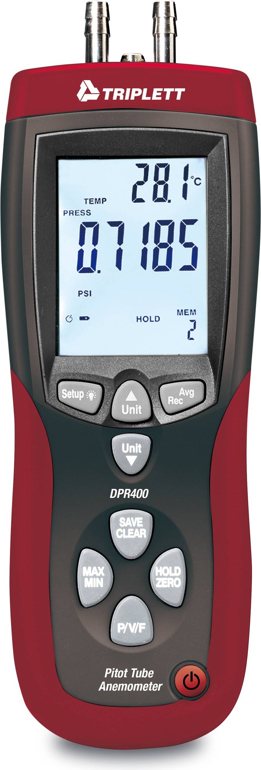 LCD Display Anemometer DPR400
