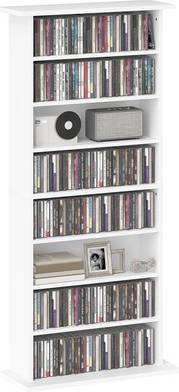 Homcom CD Storage Unit Blu-ray Shelf