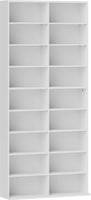 Cd storage Homcom 640 CD Storage Tower White
