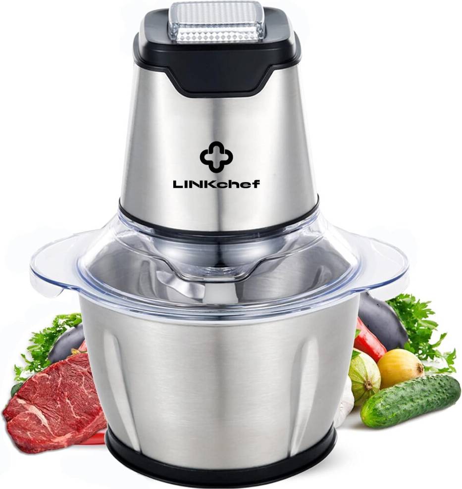 Mini food processor Linkchef Mini Food Processor Vegetable Chopper 1.2L