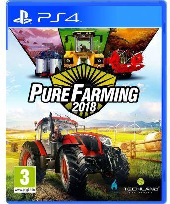 Simulator spel ps4 Pure Farming 2018 Simulator