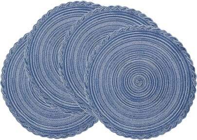 Shein Round Dining Table Mats Set 15 Inch Place Mat