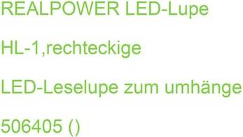 HL-1 Rektangulær LED Lup