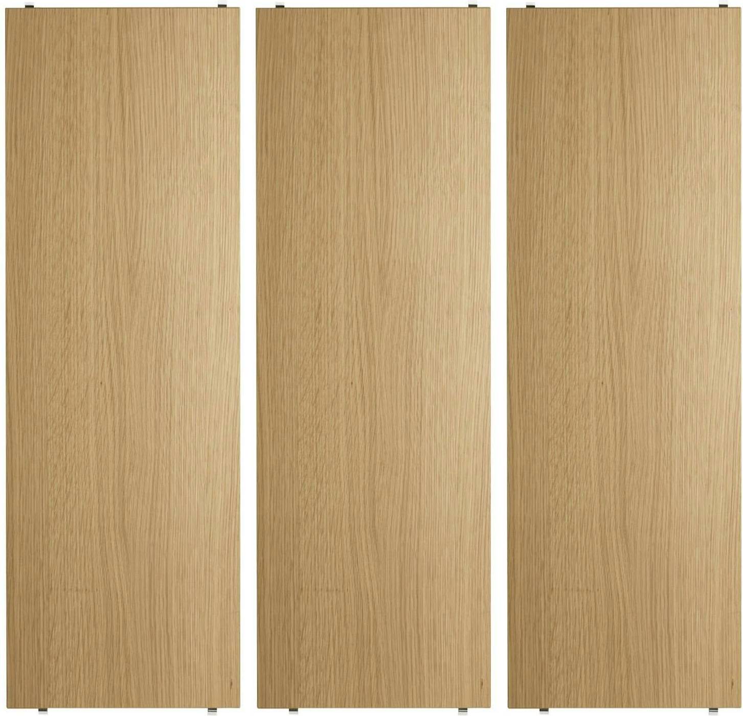String System Oak Shelf 3pcs