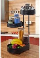 Living and Home Multi-Layer Rotating Spice Rack