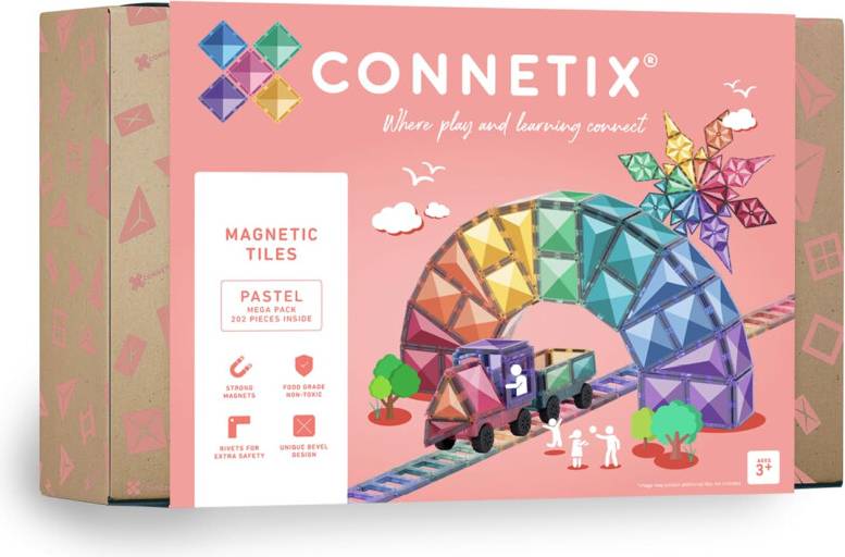 CONNETIX Pastel Mega Pack 202 Pieces