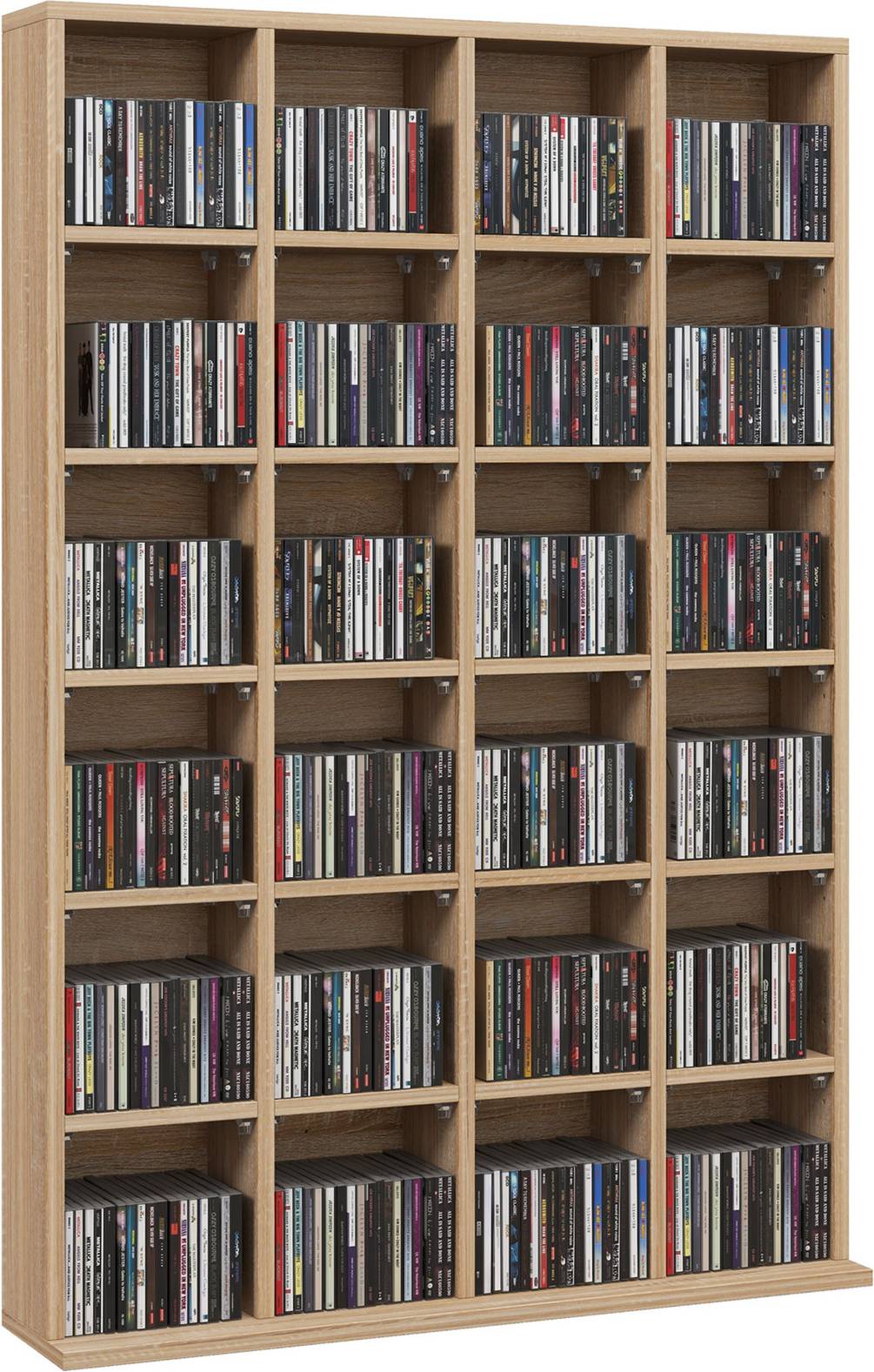 Homcom DVD CD Media Storage Rack
