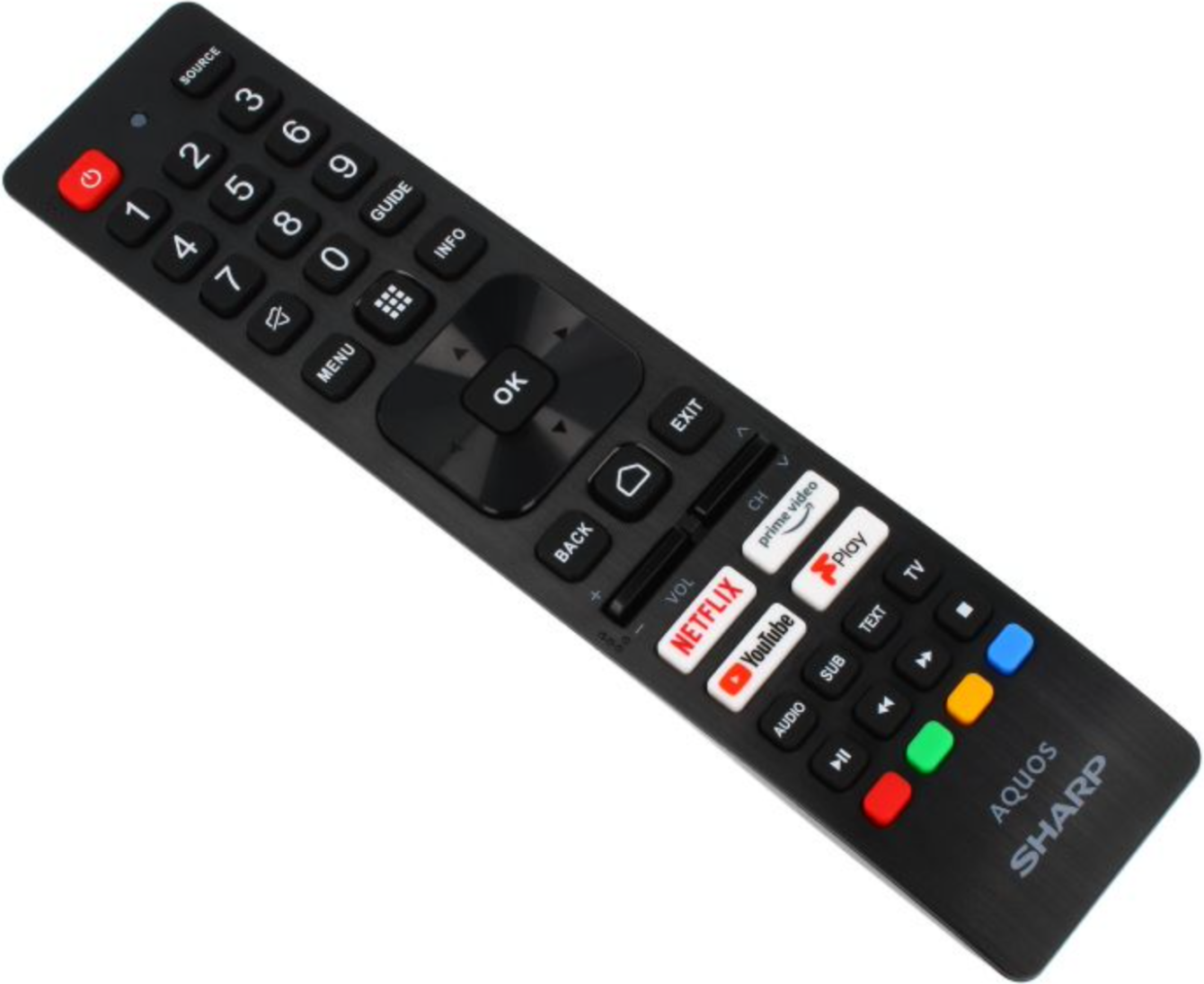 Sharp 50EQ4EA Android TV Remote Control