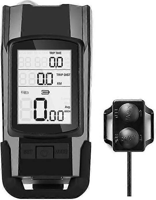 USB Rechargeable Bike Computer with Display
