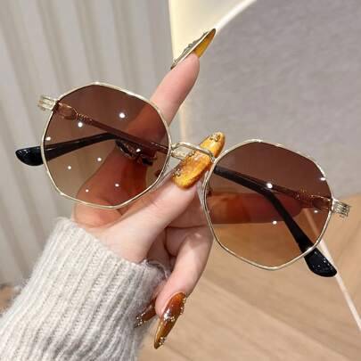 Shein Metal Rimmed Eyeglasses Frame