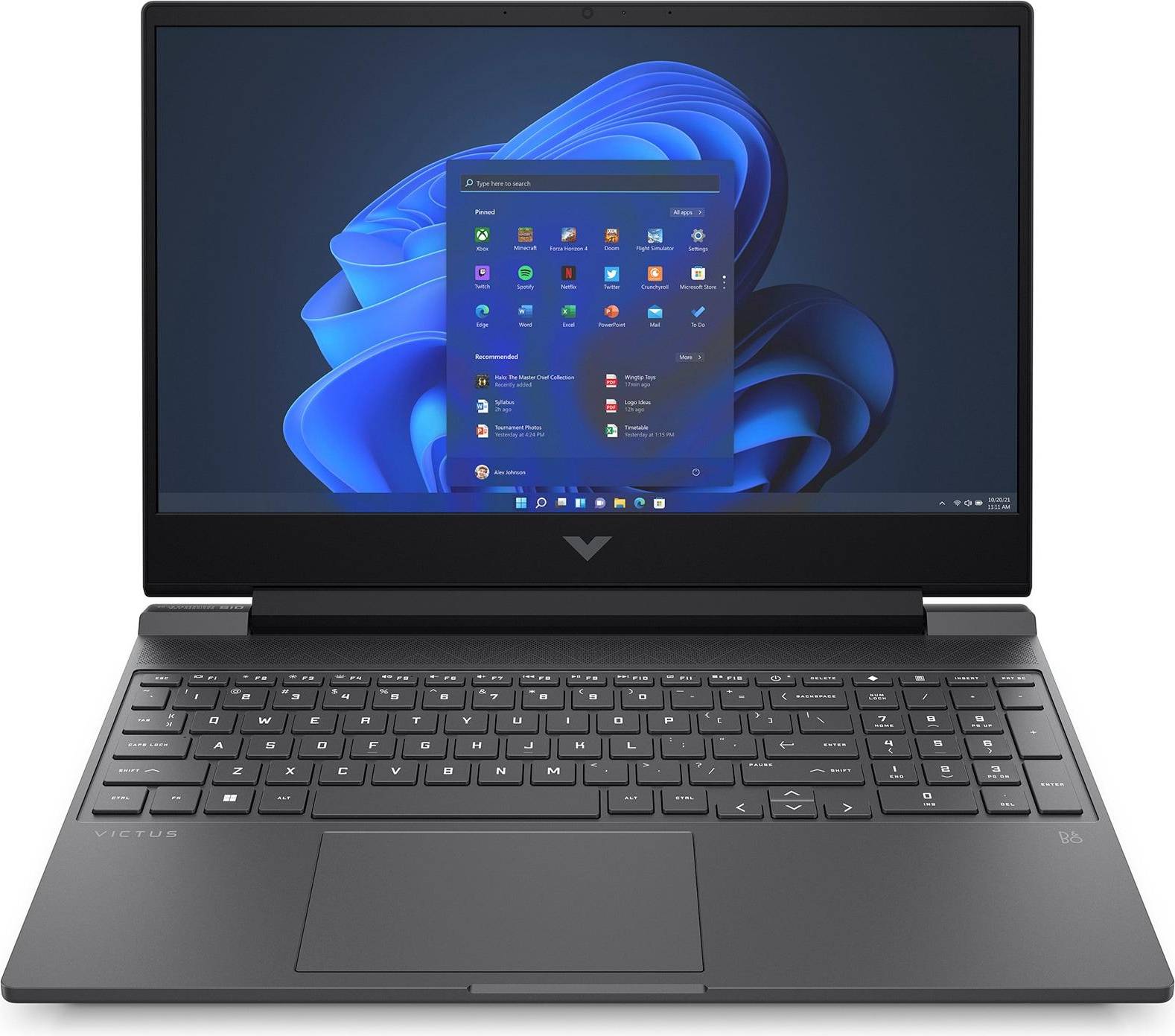 Hp notebook 15 HP 15-fa2720nc 15.6 Inch Notebook Keyboard