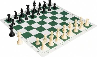 Chess set Shein 20 Inch Foldable Silicone Chess Set