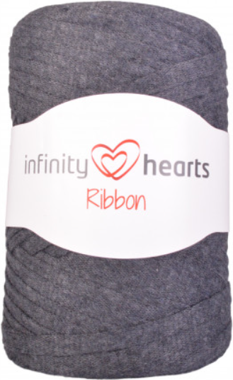 Infinity Hearts Ribbon Koksgrå 120m