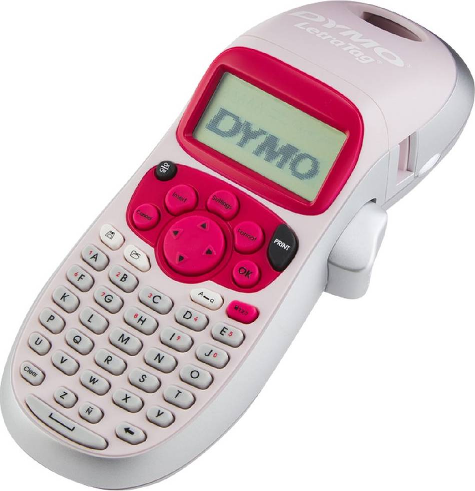 Dymo letratag DYMO LetraTag 100H Pink