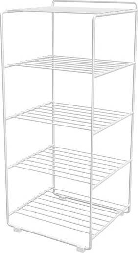 Maze Shoescraper White Shoe Rack