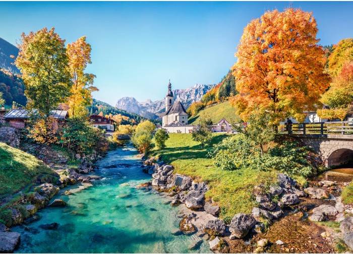 Bluebird Ramsau in Autumn