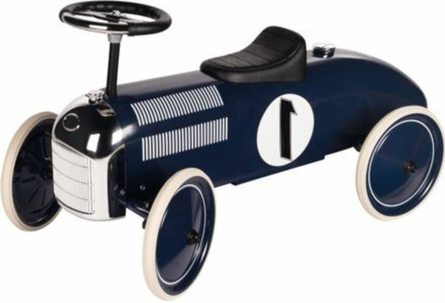 Goki Ride On Metal Vehicle Blue