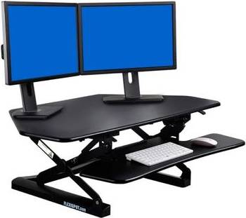 Adjustable standing desk Flexispot Adjustable Standing Riser 41W Writing Desk