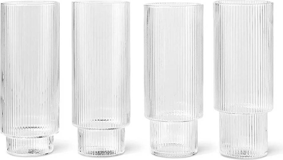 ferm LIVING Ripple Long Clear