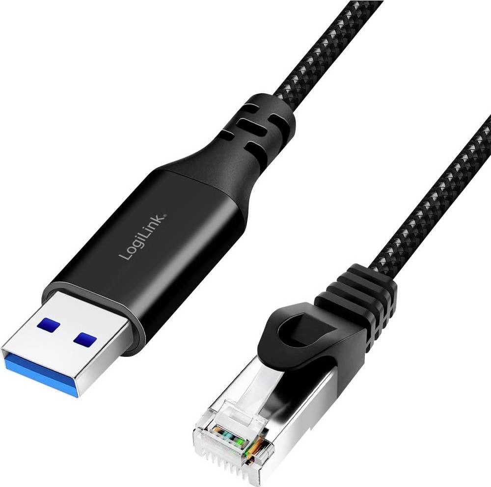 LogiLink USB 3.0 Adapterkabel 3 m Cat6 SFTP RJ45
