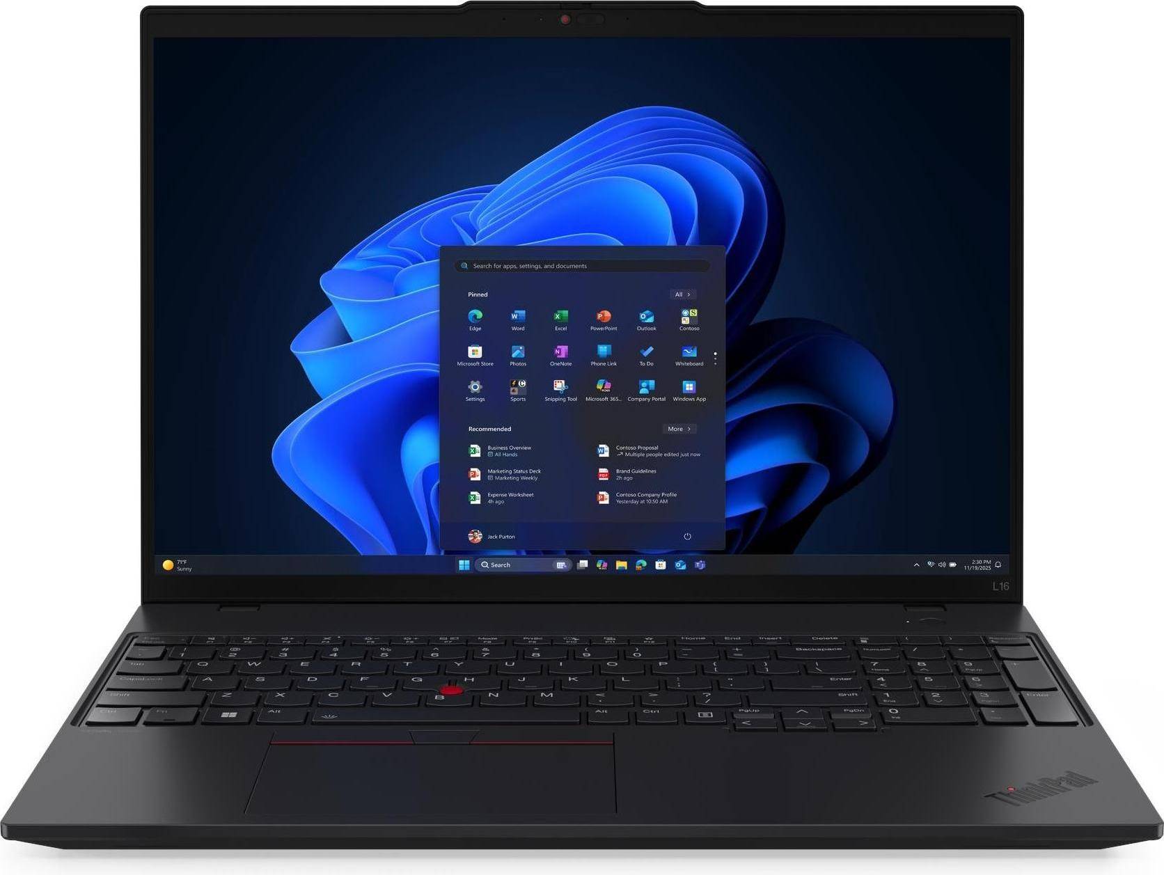 Lenovo ThinkPad L16 Gen 2 16 Inch Notebook