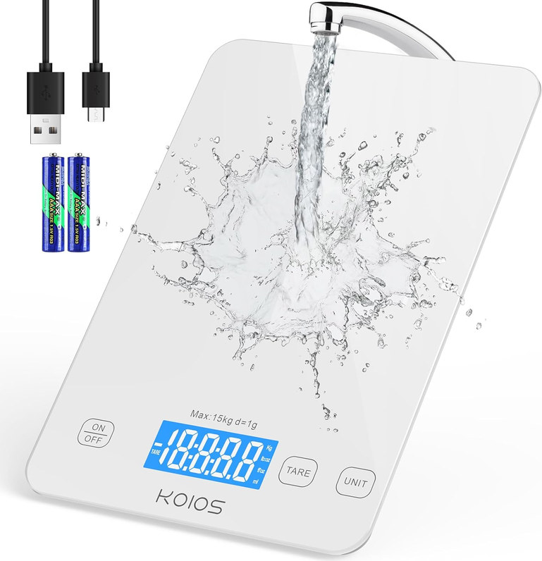 Digital scale grams Koios Digital Kitchen Scale 33lb