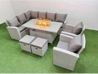 Rattan corner garden sofa Fimous Rattan Corner Sofa Chair