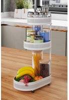 Living and Home Multi-Layer Rotating Spice Rack