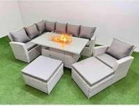 Rattan corner garden sofa Fimous Rattan Corner Sofa Chair