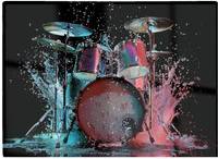 Warren Reed Rhythm In Splashing Drums Multi One Size Chopping Board
