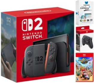 Nintendo switch 2 bundle Nintendo Switch 2 Video Game Console Bundle