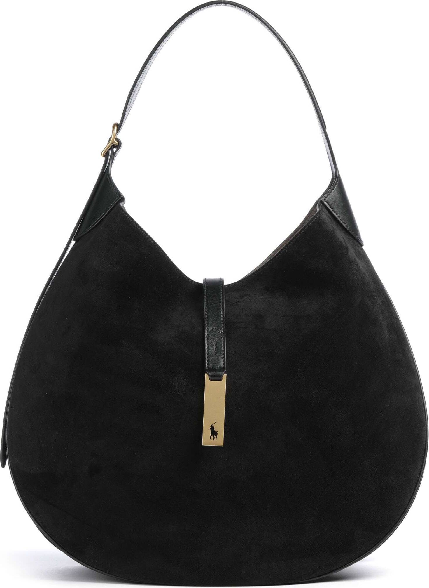 Polo Ralph Lauren ID Collection Medium Hobo Bag - Sort
