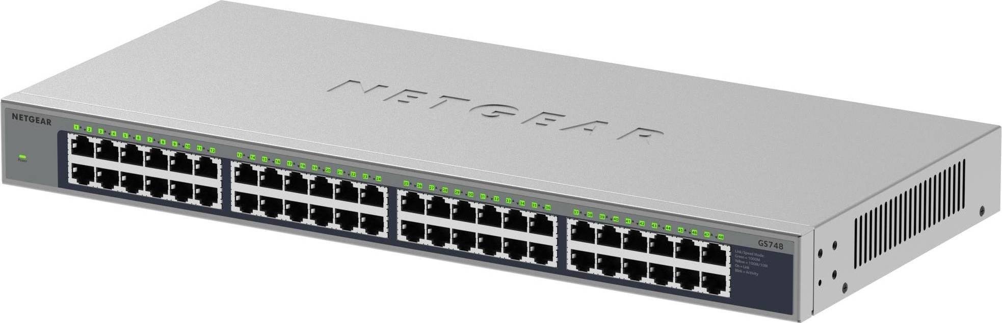 Netgear 48PT Gige Unmanaged Rackmount